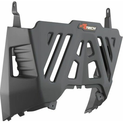 RACETECH (RTECH) kryt motoru z technopolymeru (horní) YAMAHA T7 / TENERE 700 25, barva černá