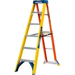 WERNER Многофункционална стълба от фибростъкло Werner AdjustaStep PRO 6 (08075074)