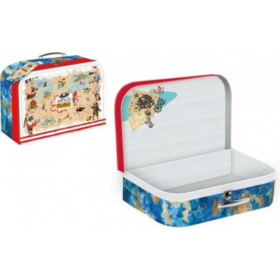 Teddies školní papírový Let's be Pirates 35x23x10 cm