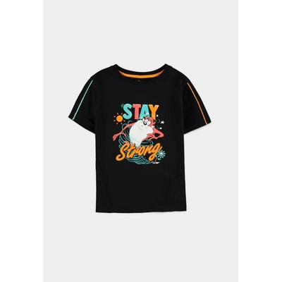 Looney Tunes Core Looney Tunes (Kids) Girls Short Sleeved T-shirt Black