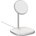 Baseus Magnetic Wireless Qi Charging Stand 15W (WXSW-01) - поставка (пад) за безжично зареждане за iPhone с Magsafe (бял)
