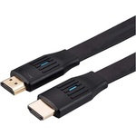 Valueline Cable HDMI 2.1 HDMI - HDMI, плосък кабел, 8K60Hz, Ethernet M/M, 3 m, черен 11.99. 5908-10 (11.99.5908-10)
