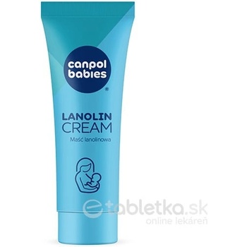 Canpol babies Lanolin Cream Upokojujúca a regeneračná masť na bradavky 7 g