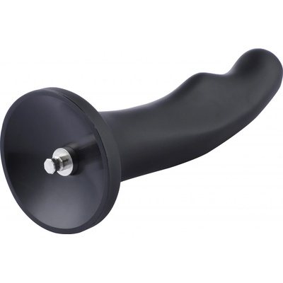 HiSmith HSA54 P Spot Silicone Anal Dildo KlicLok 18 cm Black