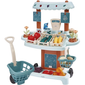 Ecoiffier Игрален комплект Ecoiffier - Пазарен щанд с аксесоари (7600001690)