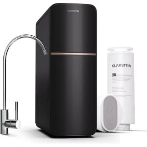 Klarstein PureLine 600, филтрираща система, обратна осмоза, 800 GPD / 3000 литра/ден (WFT1-PureLine800Blac) (WFT1-PureLine800Blac) - electronic-star
