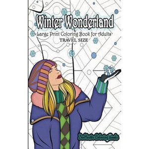 Travel Size Large Print Coloring Book for Adults | Zenmaster Coloring Books (2018)