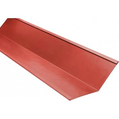 Úžlabí klasik r.š.600mm pozink Lakovaný RAL 3011 červenohnědá s folií dl.2m