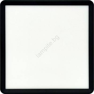 Baterie Centrum LED таванно осветително тяло LED/24W/230V 3000/4000/6500K 30x30 см черно (BC0731)