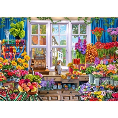 BlueBird Steve Crisp Flower Shoppe 500 dílků