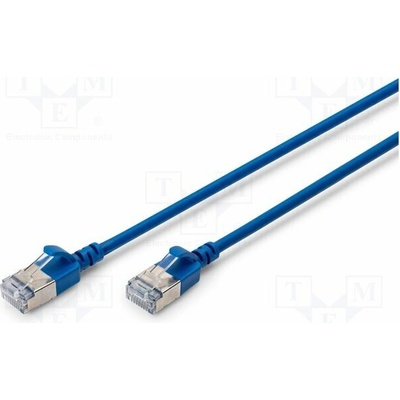 Digitus DK-1632-A-050S-B Patch F/FTP Kat: 6a RJ45 vidlice z obou stran lanko Cu
