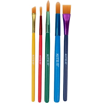 Четки за рисуване Kite 5 бр. № 1, 4, 5, 6, 10 (1615033-K21-332)