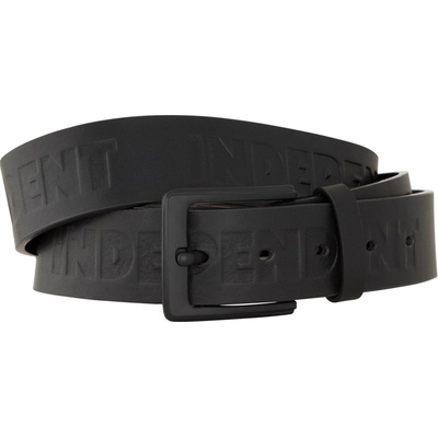 Independent Bar Logo Polyurethane Belt Black