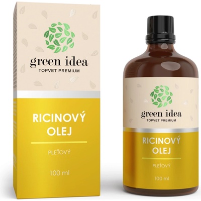 Green idea Ricinový pleťový olej 100 ml – Zbozi.Blesk.cz