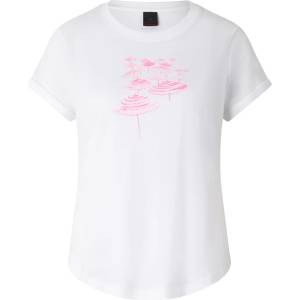 Bogner Fire+Ice Дамска тениска Bogner Fire+Ice Women's Debra4 T-shirt - White / Pink (916-3622-0613)