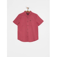 Brixton Charter Print (rust red/paisley)