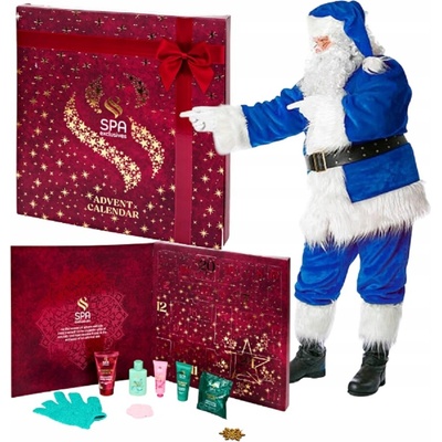 Cardsplitter ADVENTNÝ KALENDÁR 24 SPA KOSMETIKY SKVELÝ DARČEK PRE KAŽDÚ ŽENU F