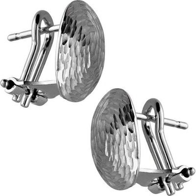 Zlaton Náušnice bílé zlato visací vzorované 1.2cm 2.35g 000072602249