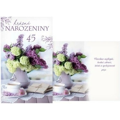MFP přání k narozeninám 45 M11-609 T PRANI_T_2496