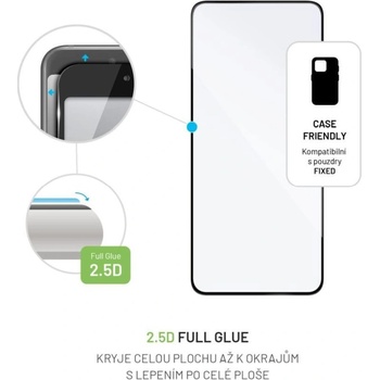 FIXED Full Cover 2,5D Tempered Glass for POCO X6 Pro 5G, black FIXGFA-1292-BK