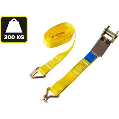Upínací popruh dvoudílný s ráčnou 0,3 t 25 mm , 5 m (42.09 -RU-0300 )