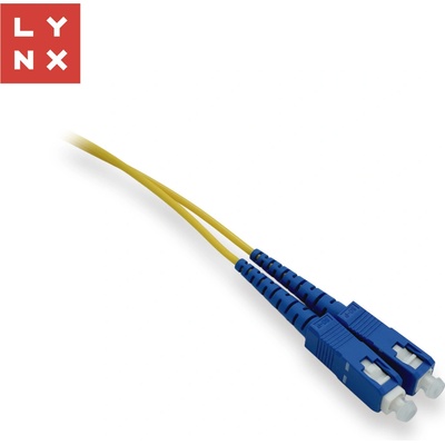 Lynx CS LX-DPX-SC/SC-OS2-3 duplexní patch SM OS2 SC/SC 9/125µm 3m