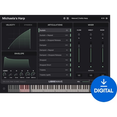Libre Wave Michaela's Harp (Дигитален продукт)