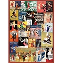 Puzzle EuroGraphics Ballroom Dancing Vintage Posters 1000 dílků