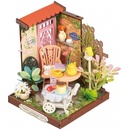 Robotime Miniatúra domčeka Záhradný čajový kútik