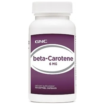 Image 1 of GNC БЕТА КАРОТИН 5 мг-100 желатинови капсули от gnc
