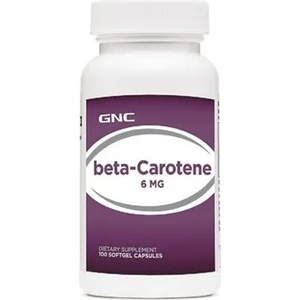 GNC БЕТА КАРОТИН 5 мг-100 желатинови капсули от gnc