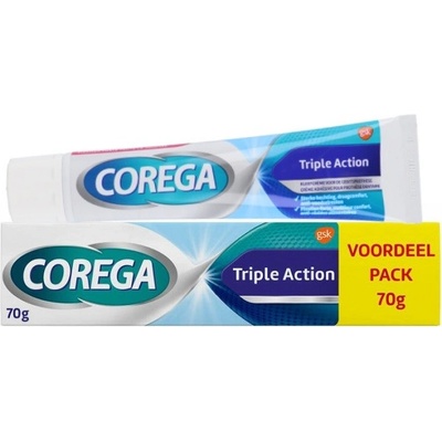 Corega extra silný fixační krém Triple action XL 70 G – Zboží Dáma