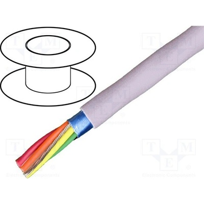 Alpha Wire 78004 SL005 Vodi EcoCable Mini,EcoGen 4x28AW nestíněn 300 30,5 Cu
