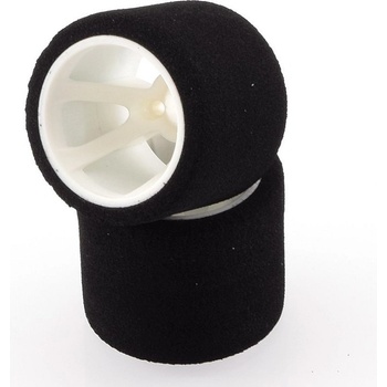 Mechové zadní gumy 1/12 bílý disk SOFT T-FOAM HOT RACE TIRES
