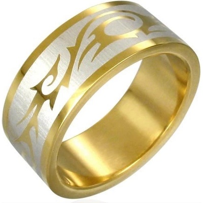 Šperky eshop prsten zlaté TRIBAL SYMBOL D4.18