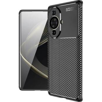 Huawei nova 11 Pro 4G / 11 Ultra 4G Удароустойчив Carbon Fiber Калъф и Протектор