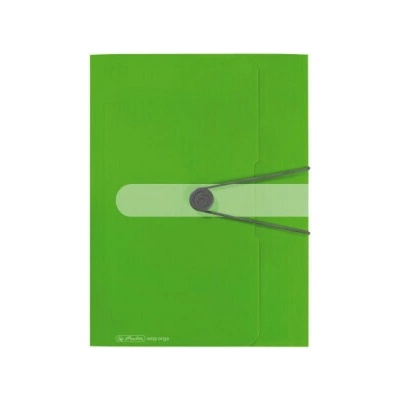 Herlitz Desky s gumou A4 zelené, Easy