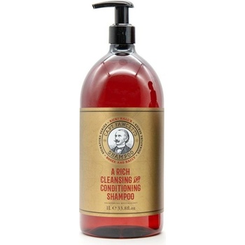 Captain Fawcett Booze & Baccy šampón na vlasy 1000 ml