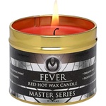 XR Brands - Fever - парафинова телесна свещ (червена, 120 g) - lovesexshop