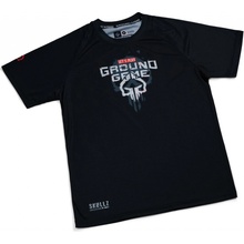 Rashguard Ground Game SKULLZ černá