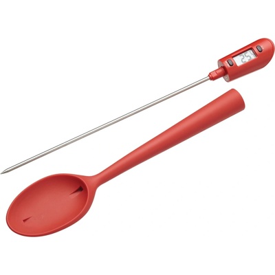 Kuchynský teplomer s miešacou lyžicou, KitchenCraft KCHMTHERMOSP