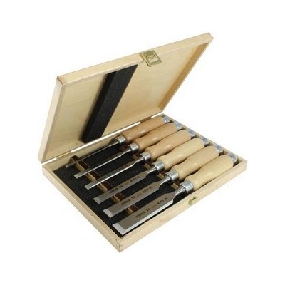 Narex Bystřice Sada plochých dlát wood 8101- kazeta přírodní - NB8530-55