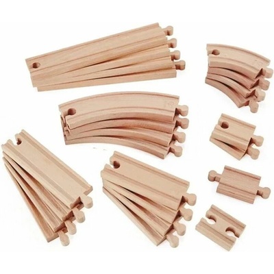 Hape Set kolejí Rovinky a zatáčky 24ks