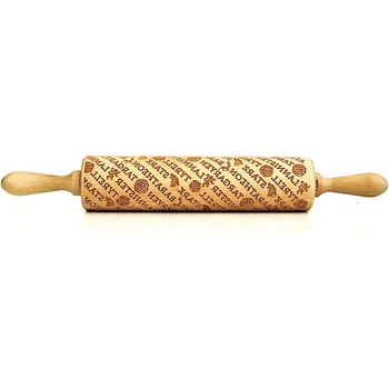 Valek Дървен релефен валяк за тесто от "Игра на тронове Game of Thrones - Valek (BR82)