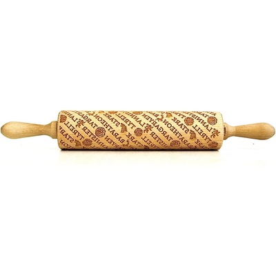 Valek Дървен релефен валяк за тесто от "Игра на тронове Game of Thrones - Valek (BR82)