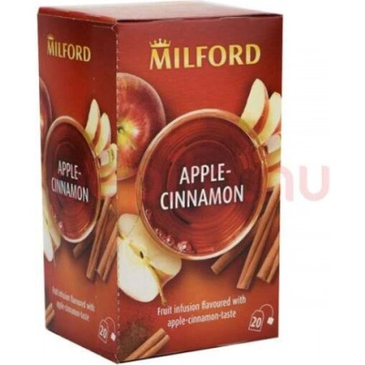 MILFORD TEA OVOCNÝ ČAJOVÝ S PRÍCHUŤOU JABLKA A ŠKORICE 20 KS