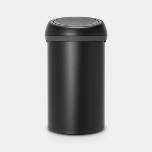 Brabantia 60 л минерално лунна светлина черно кош за смет Brabantia от серия Touch Bin (1003227)