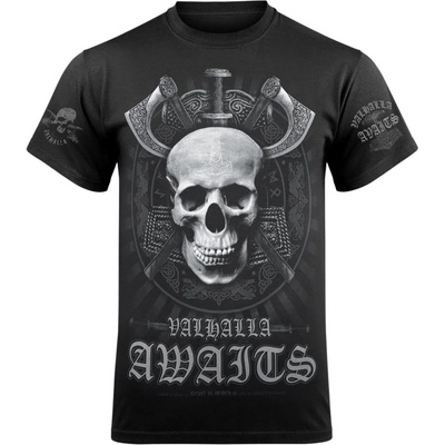 Victory or valhalla Мъжка тениска victory or valhalla - ЧЕРЕП - vov022km