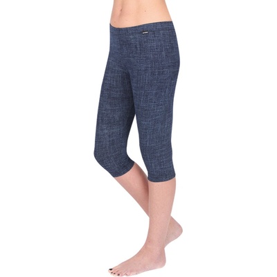 Evona Dámské 3/4 džínové legíny LIVIA JEANS 311
