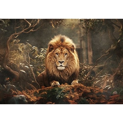 Postershop Fototapeta vliesováAnimals Cats Lion 152,5x104 cm